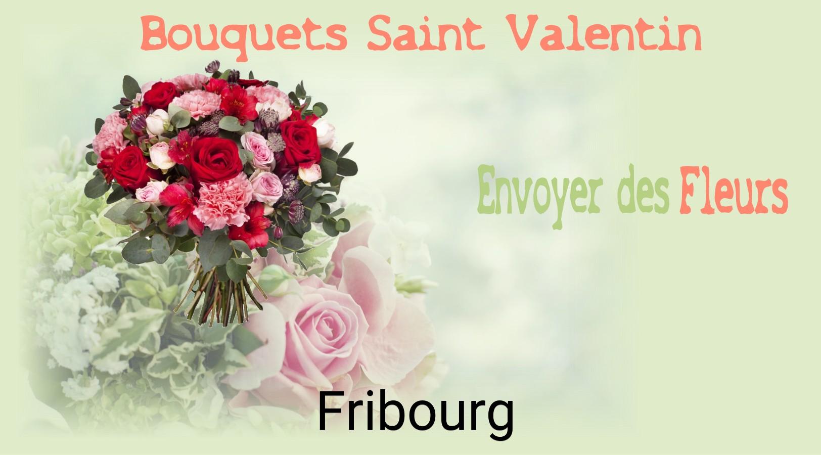 Roses de Saint-Valentin livrées à Fribourg